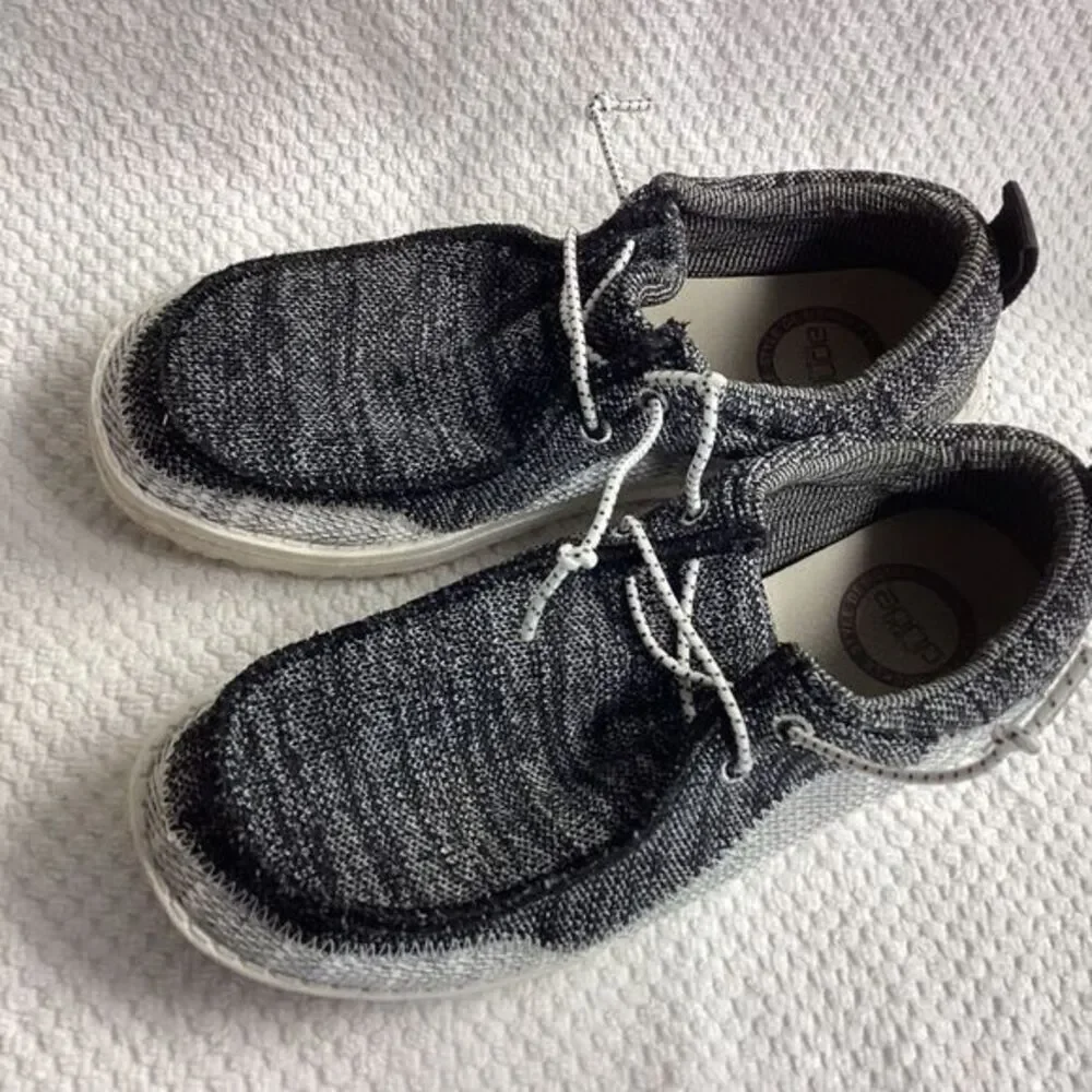 Hey Dude‎ Wally Storm Sox Casual Slip-On Shoes Gray Colorblock Womens Size 7 38